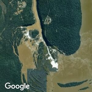 Imagem de satélite de Cachoeiras e Cataratas