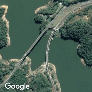 Imagem de satélite de Pontes