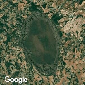 Imagem de satélite de Vulcões